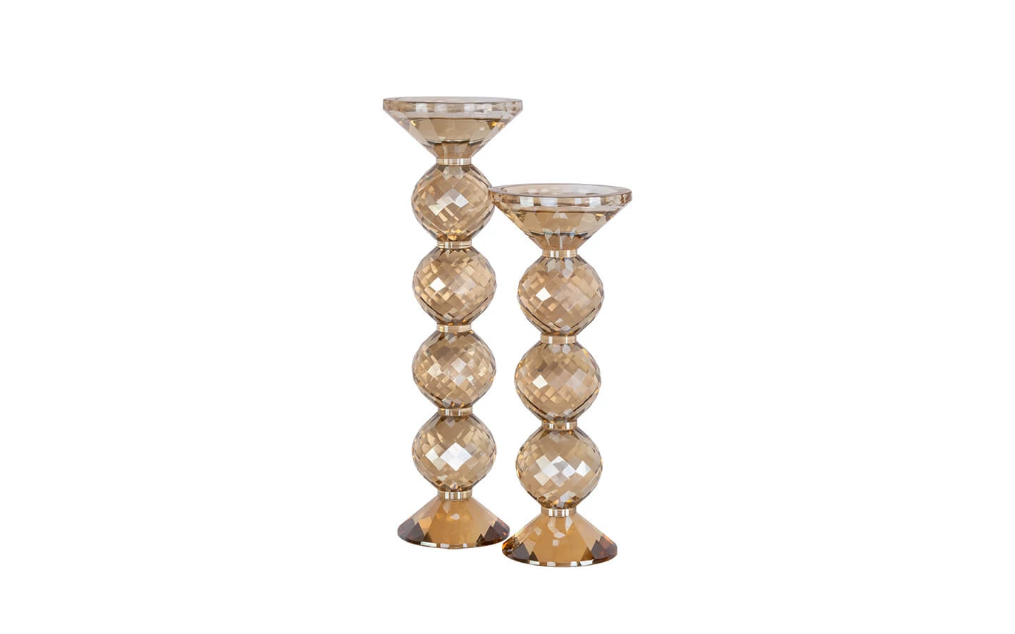 Свещник CHANNAH CHAMPAGNE SMALL Richmond - 3 - stolbg.com