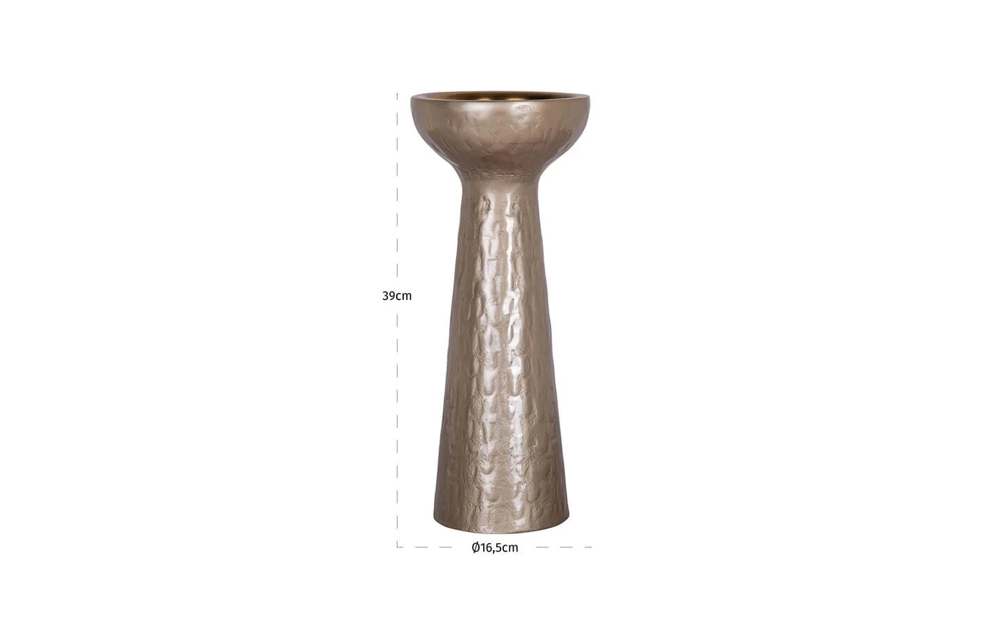 Свещник JUANA BEIGE SMALL Richmond - 6 - stolbg.com