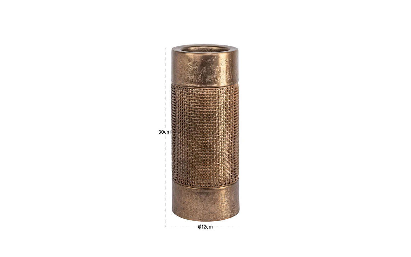 Свещник SKY BRUSHED GOLD LARGE Richmond - 12 - stolbg.com