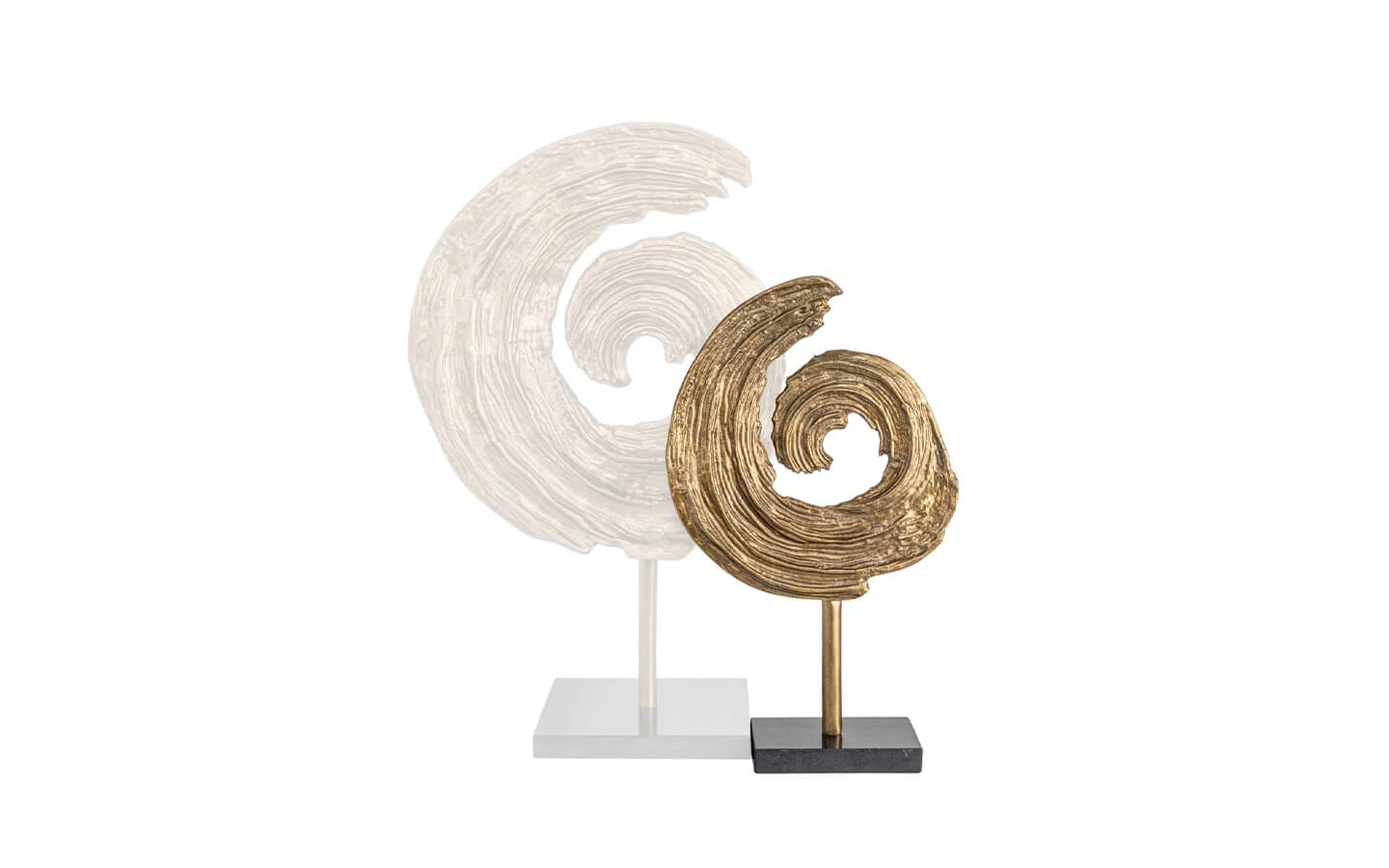 Декоративен предмет SWIRL BRASS ANTIQUE SMALL Richmond - 4 - stolbg.com