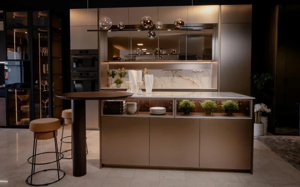 Кухня IMMAGINA METAL BRASS LUBE Cucine - 1 - stolbg.com