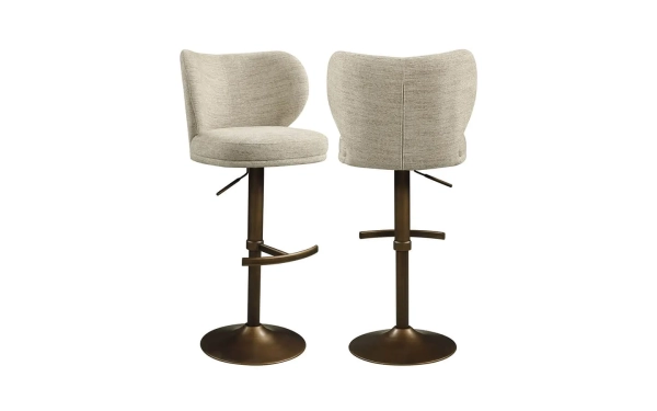 Бар стол AMELY NATURAL SOFTWEAVE SWIVEL Richmond - 1 - stolbg.com