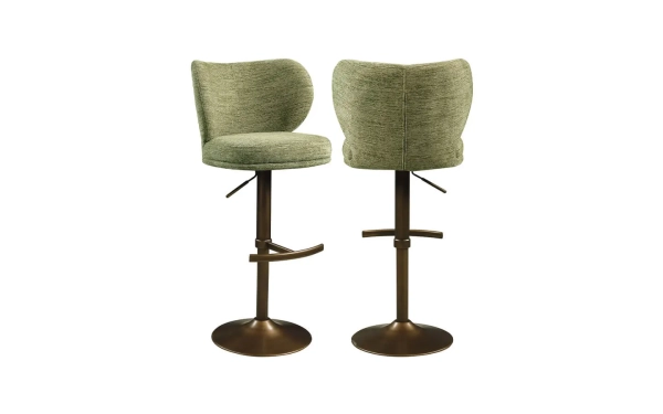 Бар стол AMELY PISTACHE SOFTWEAVE SWIVEL Richmond - 1 - stolbg.com