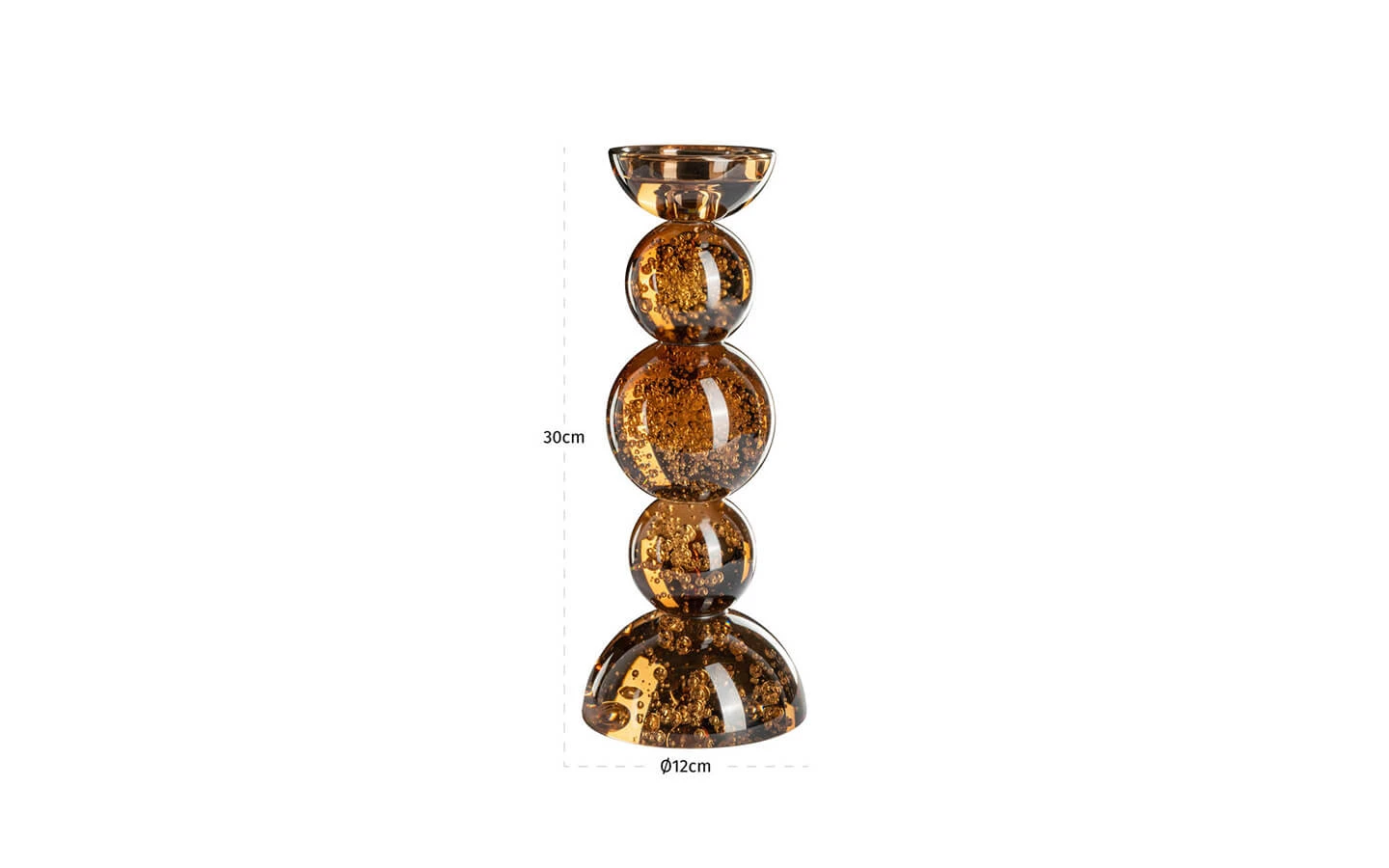 Свещник JOLITA BROWN SMALL Richmond - 7 - stolbg.com