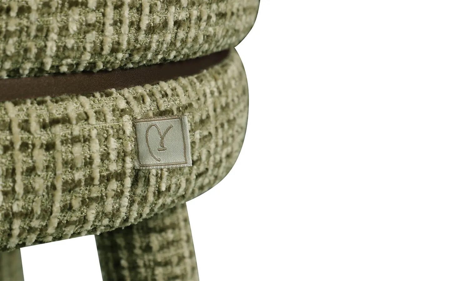 Бар стол TENASHAR GREEN BLOCKWEAVE SWIVEL Richmond - 2 - stolbg.com