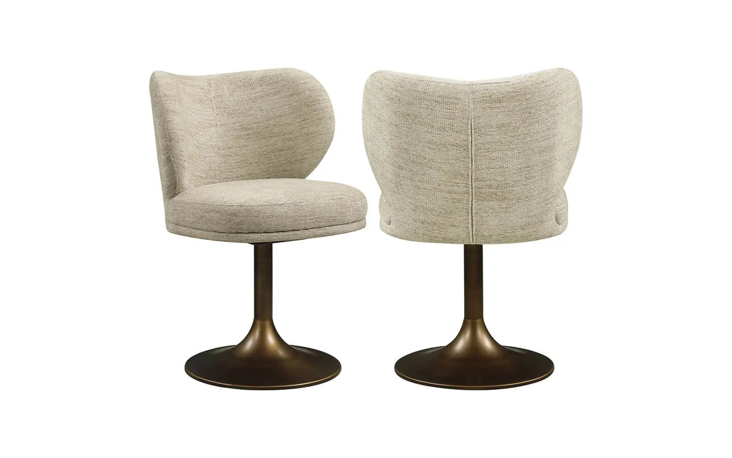 Стол AMELY NATURAL SOFTWEAVE SWIVEL Richmond - 1 - stolbg.com