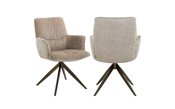 Стол CHASE CREAM BLOCKWEAVE SWIVEL Richmond - 1 - stolbg.com