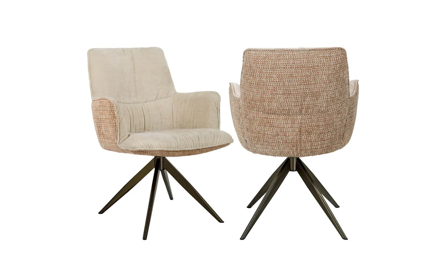 Стол CHASE GINGER JACQUARD SWIVEL Richmond - 1 - stolbg.com