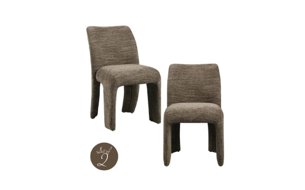 Стол MAYA BROWN SOFTWEAVE, Сет от 2 Richmond - 1 - stolbg.com