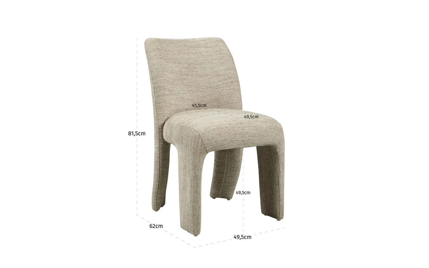 Стол MAYA NATURAL SOFTWEAVE, Сет от 2 Richmond - 8 - stolbg.com