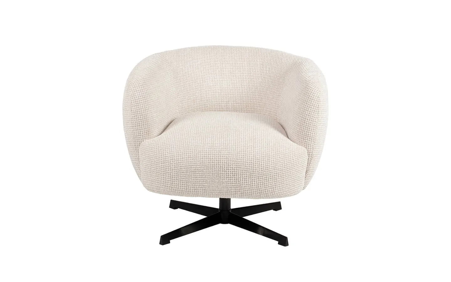 Кресло ESTELLE BEIGE BLOCKWEAVE SWIVEL Richmond - 3 - stolbg.com