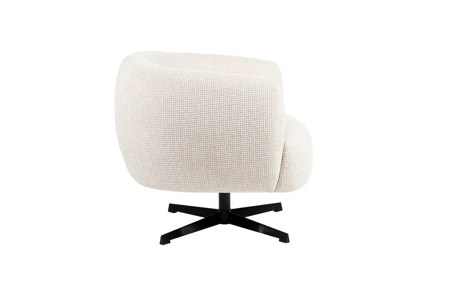 Кресло ESTELLE BEIGE BLOCKWEAVE SWIVEL Richmond - 4 - stolbg.com