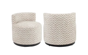 Кресло FRANNY SAND CHEVRON Richmond - 1 - stolbg.com