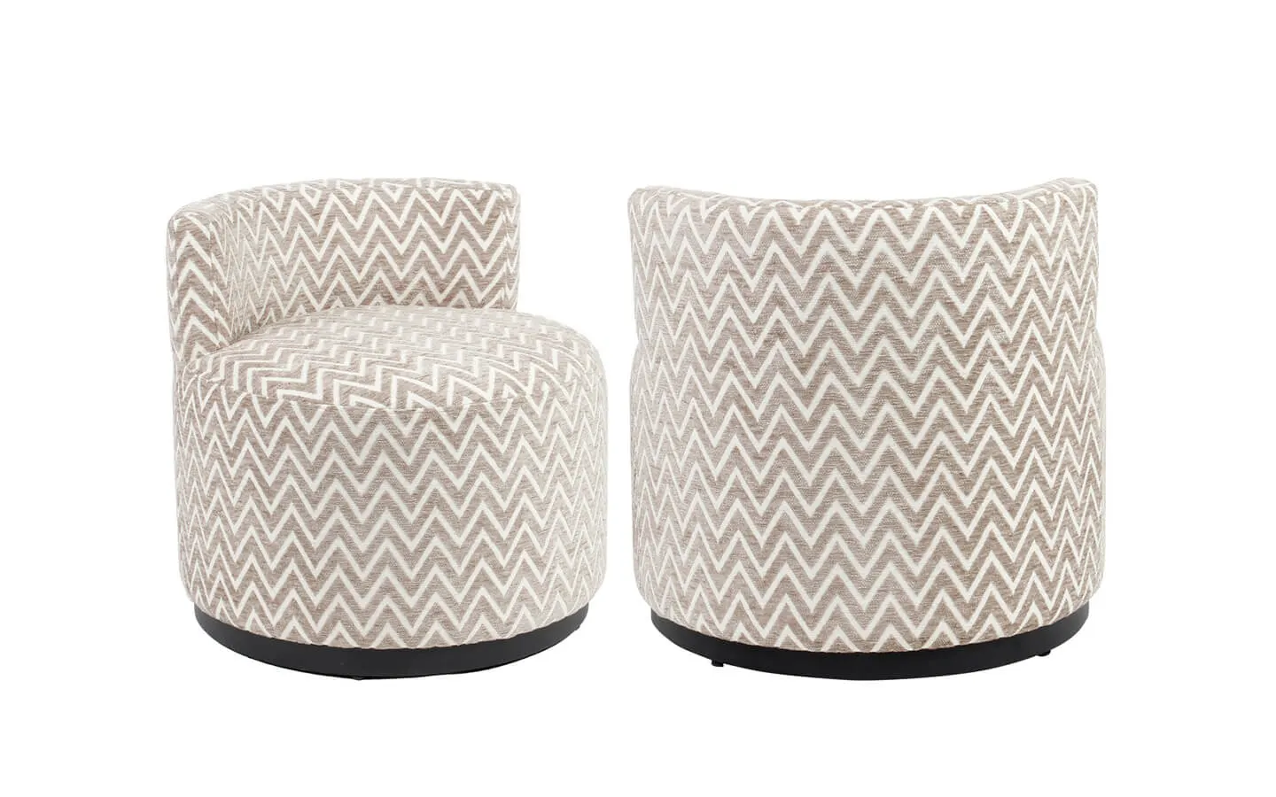 Кресло FRANNY SAND CHEVRON Richmond - 1 - stolbg.com