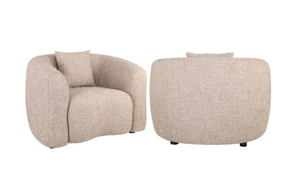 Кресло LUXANDRA SAND TWEED Richmond - 1 - stolbg.com