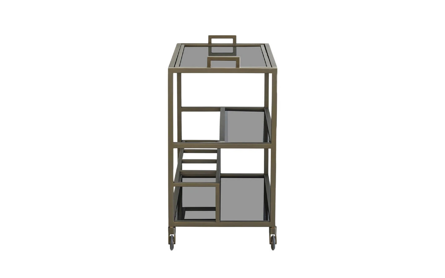Количка за сервиране RUINART BRASS ANTIQUE Richmond - 4 - stolbg.com