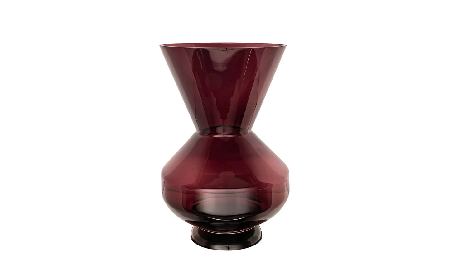 Ваза VEYA BURGUNDY Richmond - 1 - stolbg.com