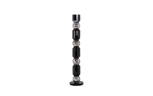 Свещник JESSY BLACK LARGE Richmond - 1 - stolbg.com