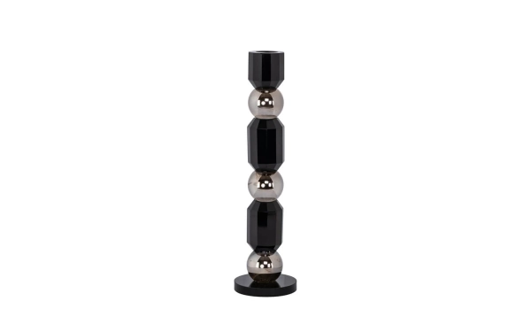 Свещник JESSY BLACK SMALL Richmond - 1 - stolbg.com