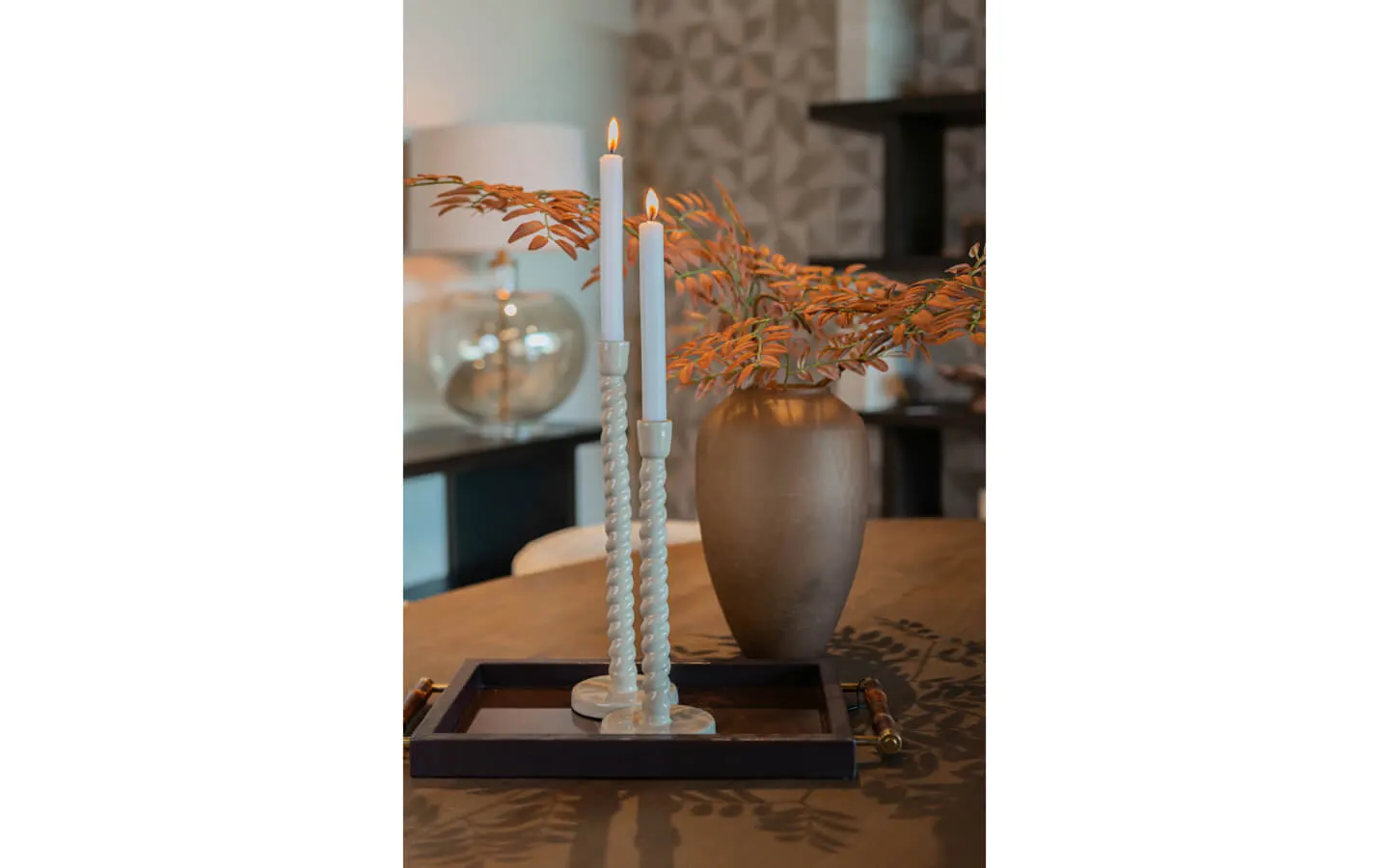 Свещник NENA TAPIOCA LARGE Richmond - 5 - stolbg.com