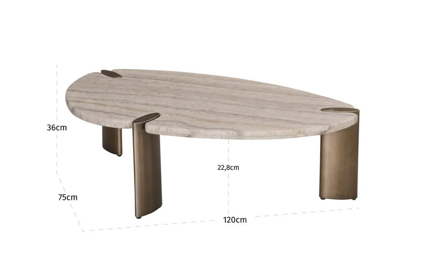 Холна маса ARCADIA GREY Richmond - 8 - stolbg.com