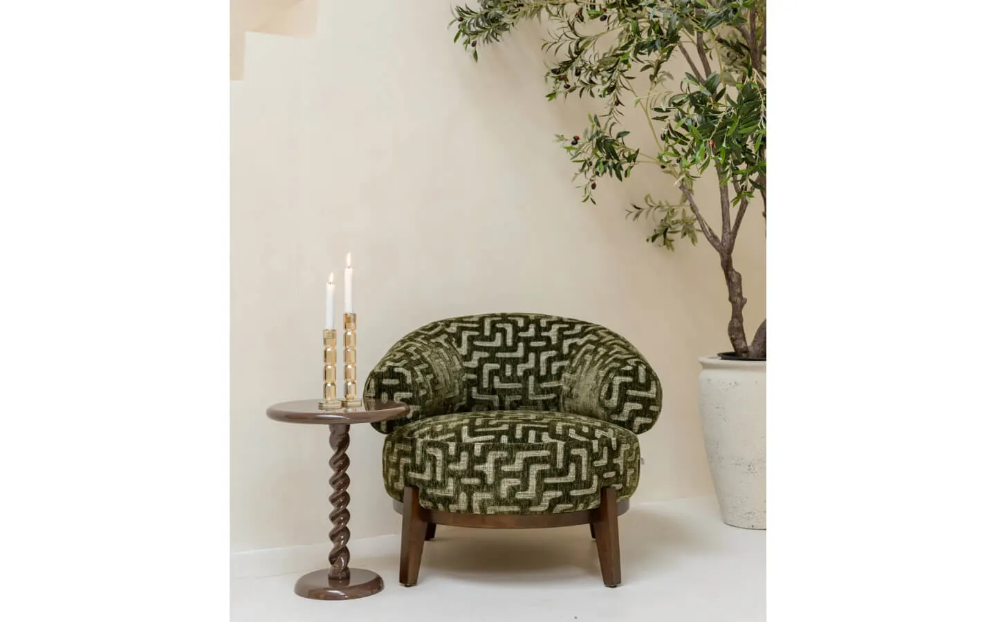 Помощна маса CASPIAN CHESTNUT Richmond - 3 - stolbg.com
