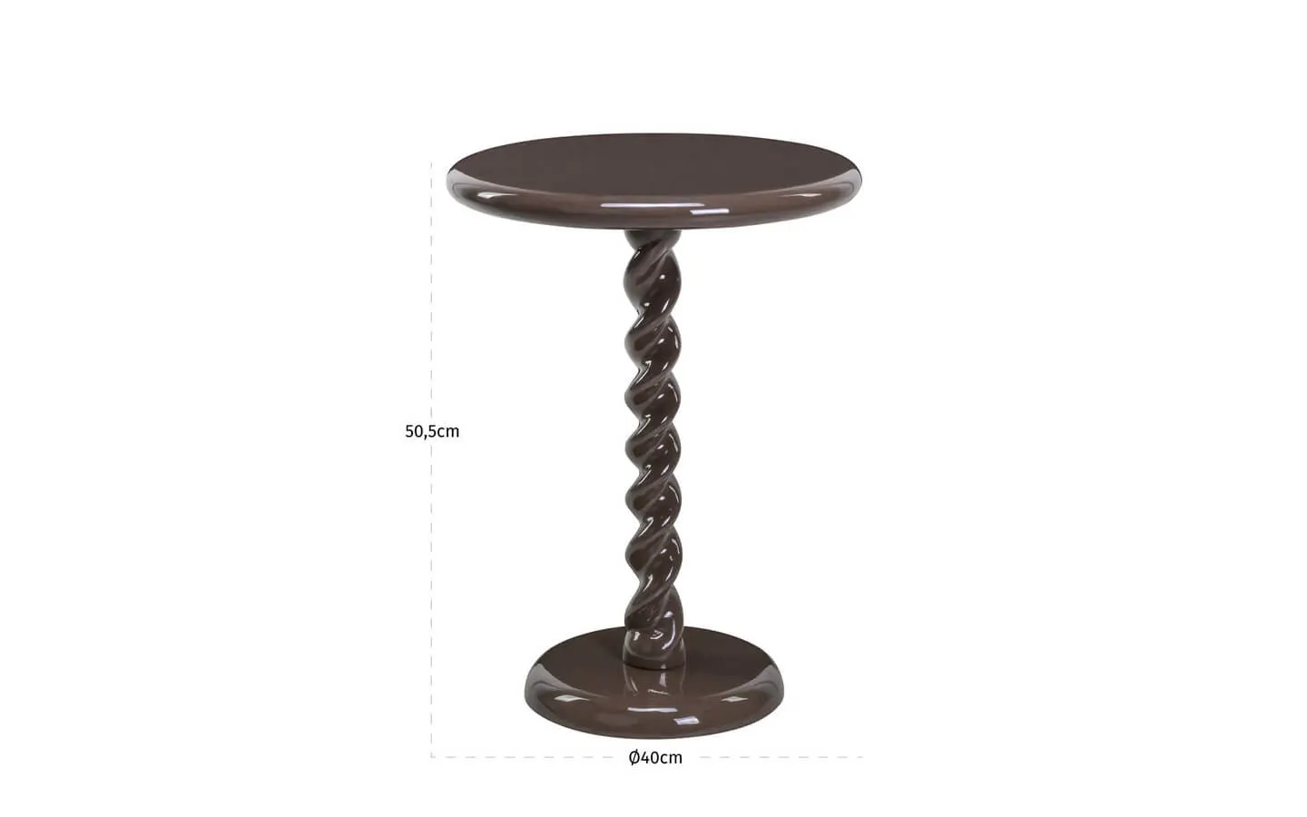 Помощна маса CASPIAN CHESTNUT Richmond - 4 - stolbg.com