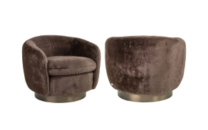 Кресло COLMAR CHOCOLAT FLUFFY SWIVEL Richmond - 1 - stolbg.com
