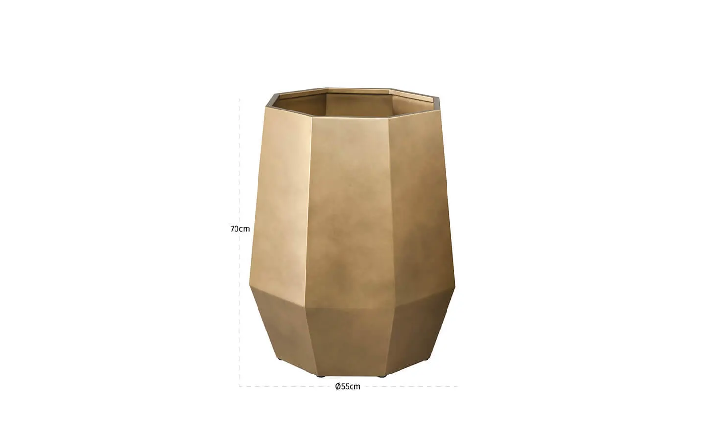 Кашпа AXIS BRONZE GOLD LARGE Richmond - 5 - stolbg.com